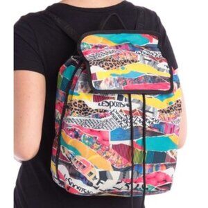 LeSportsac Gabrielle Backpack‎ Y2K College Lightweight Foldable Travel Vacation